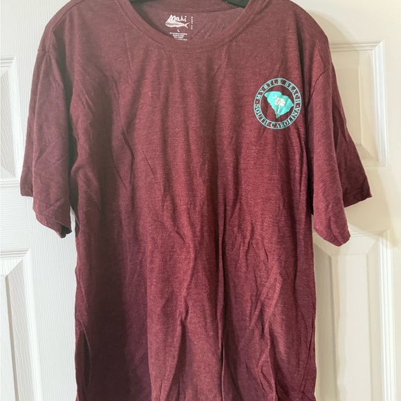 Men's Maroon Graphic T-Shirt - Picture 1 of 3